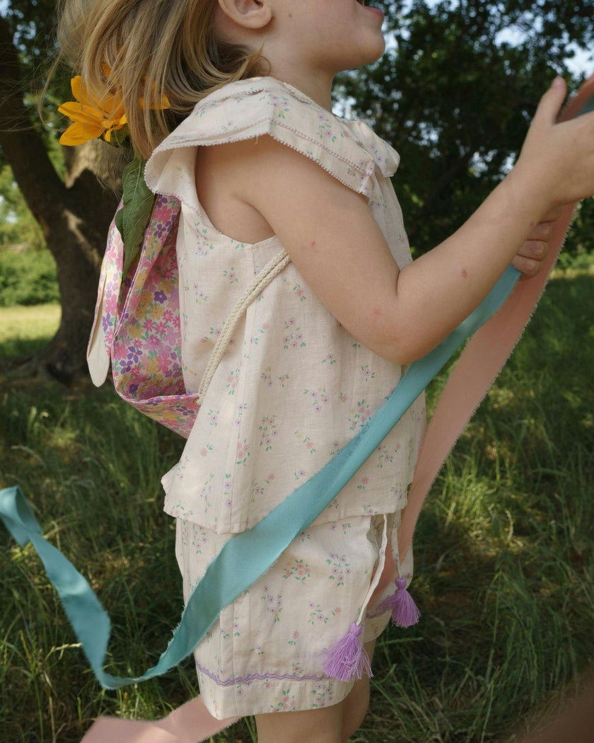 Roman Short - Painted Bouquet print