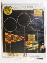 Harry Potter Quidditch Rings and Flags Lawn Decor