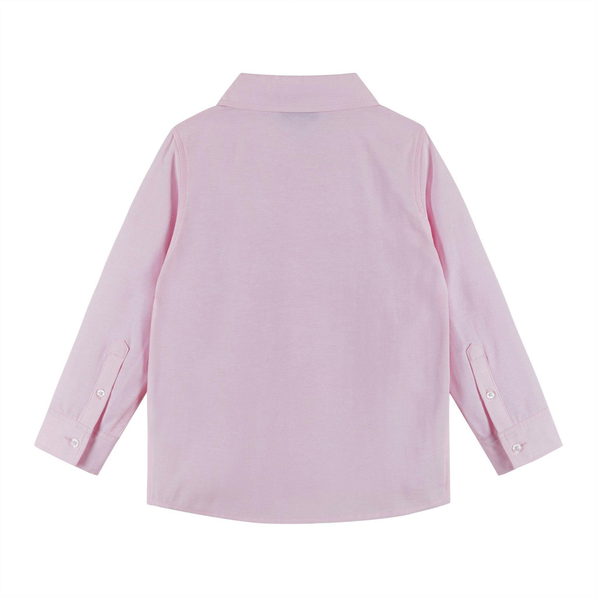Boys (2-3) Seersucker Vest Suit Set | Blue & Pink
