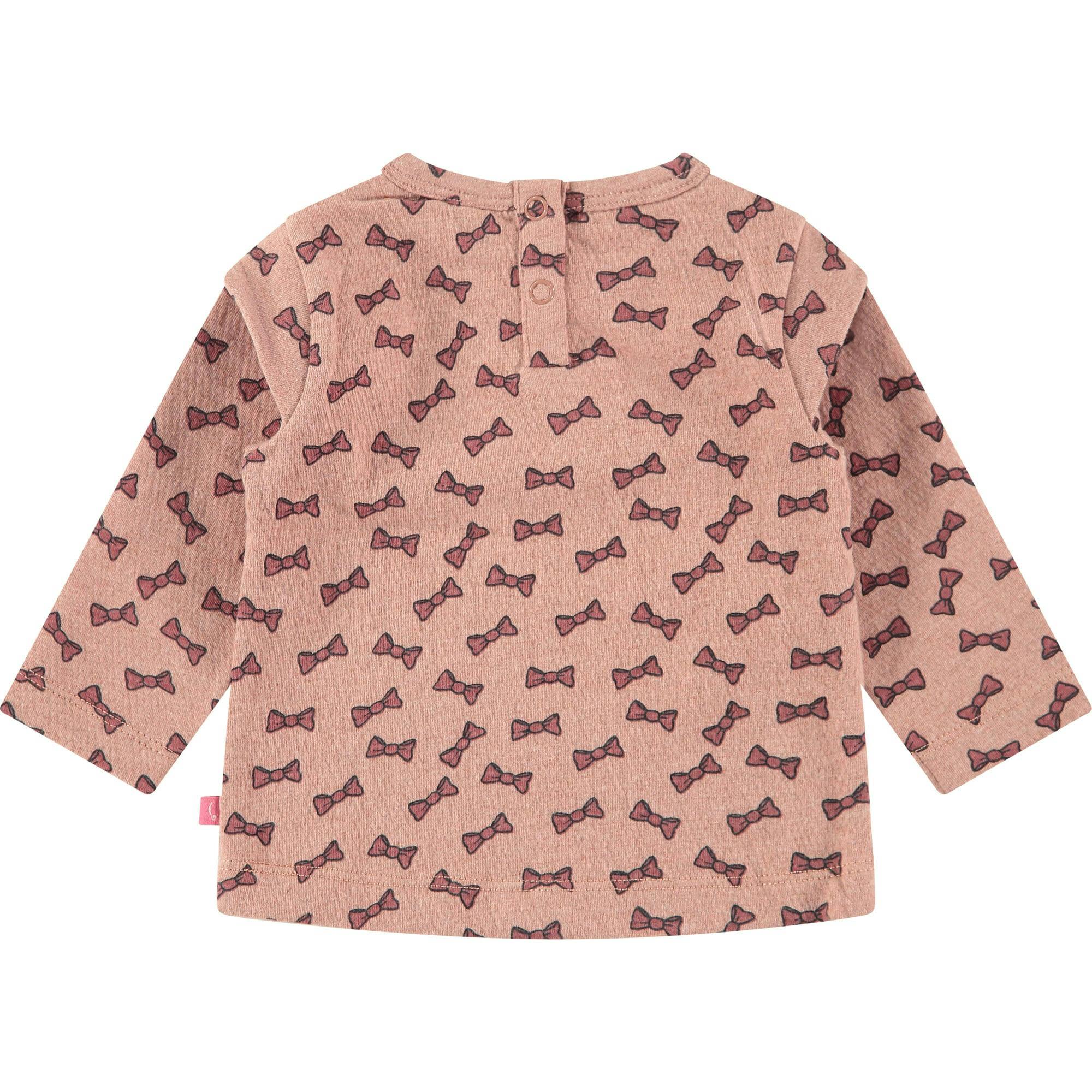 Allover Bow Print Sweatshirt