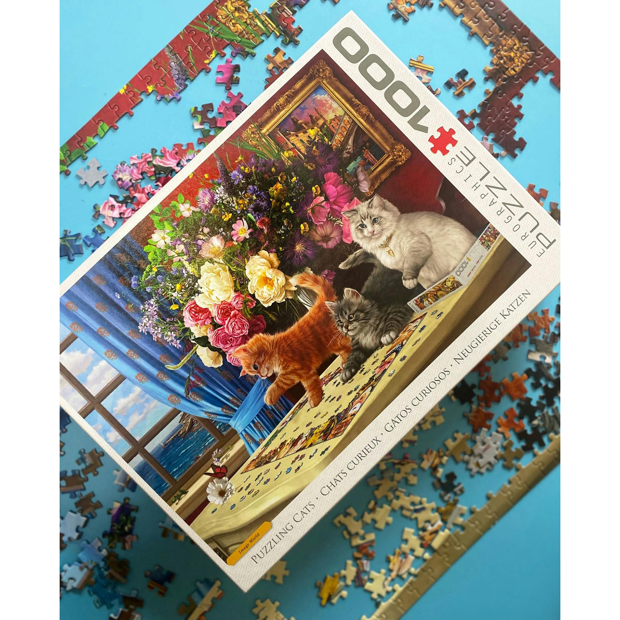 Puzzling Cats - 1000 PC Puzzle