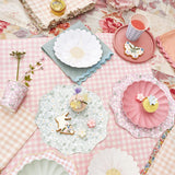 Set of 8 Wild Daisy Plates