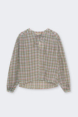 Zinnia Woman Blouse Zinnia Check