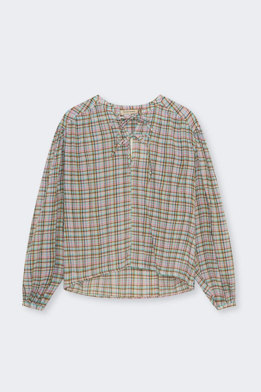 Zinnia Woman Blouse Zinnia Check