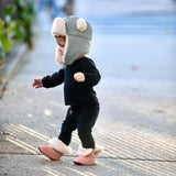 Benji Cub Hat With Adjustable 2-Snap Neck Closure