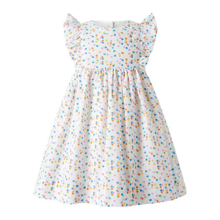 Heart Confetti Sundress & Hat