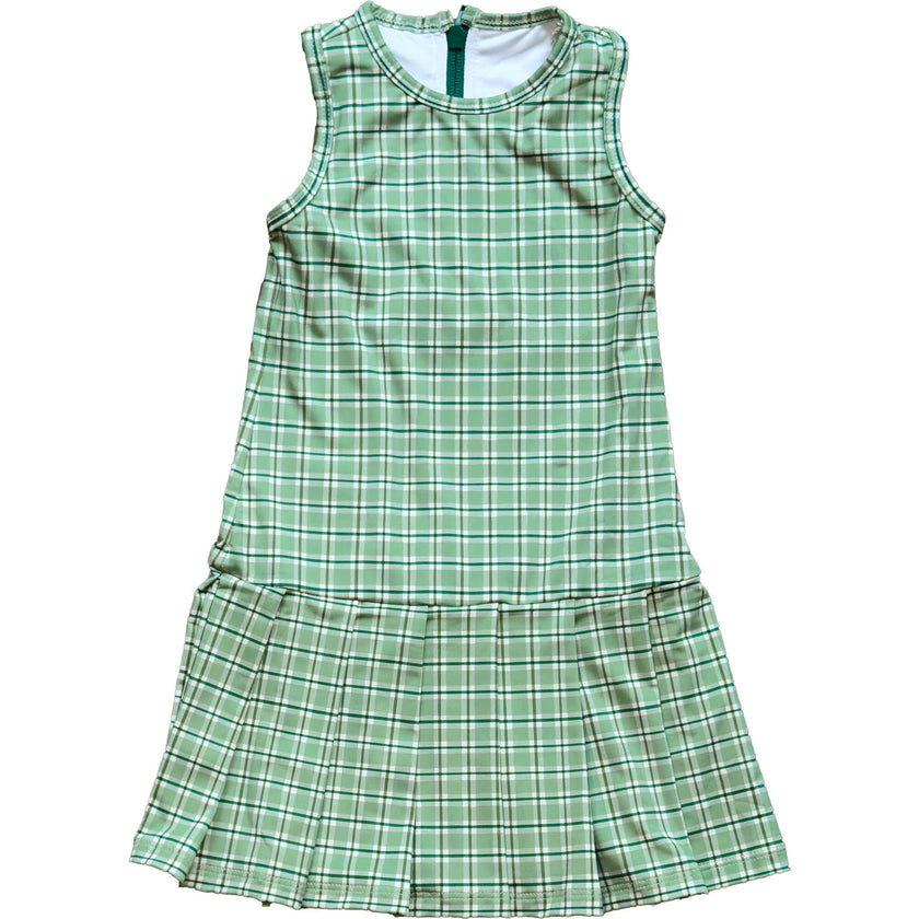 Tennis Dress in Apple Check