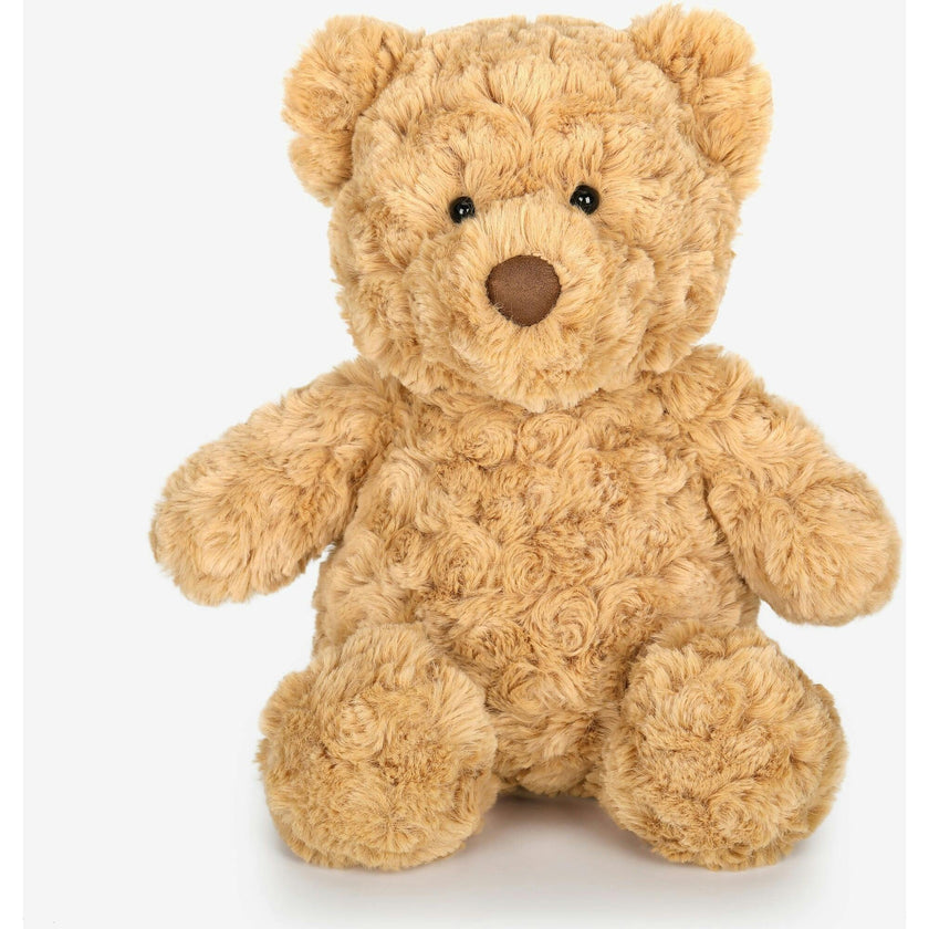 McHugs Wendy Bear Stuffed Animal 10" — Soft Weighted Cuddle Plush