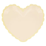 Pastel Heart Large Plates