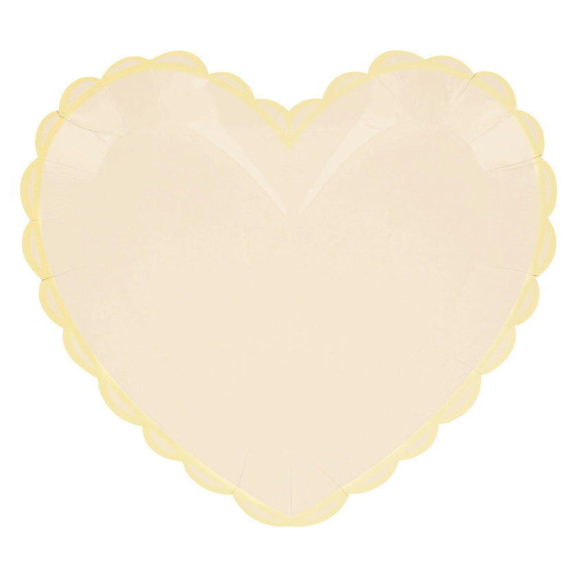 Pastel Heart Large Plates