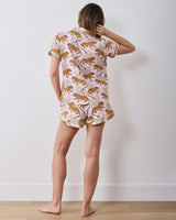Bagheera - Organic Pima Modal Knit Short PJ Set - Blush