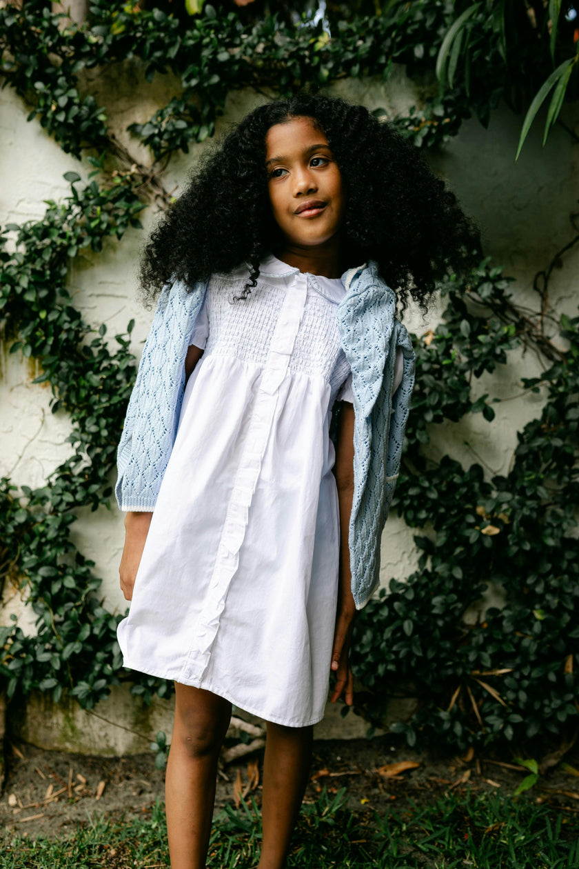 Evelyn Dress - White