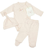 Embroidered Three Piece Set