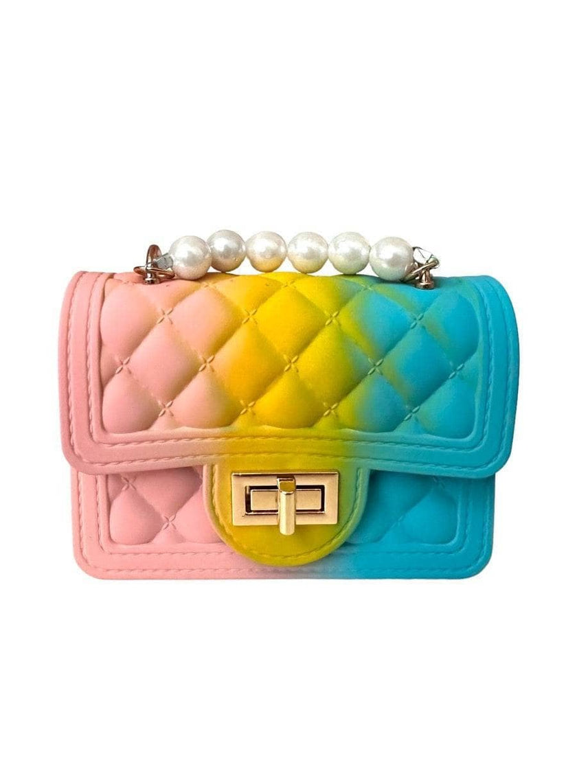 Mini Tie Dye Coco & Pearls Purse