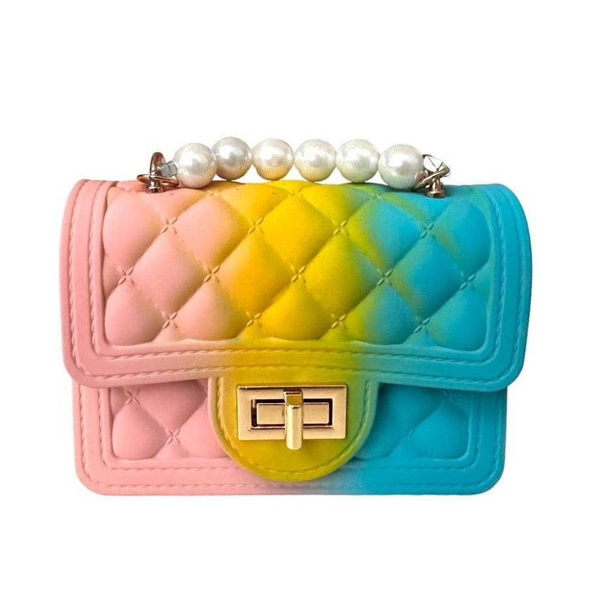 Mini Tie Dye Coco & Pearls Purse