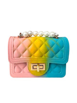 Mini Tie Dye Coco & Pearls Purse