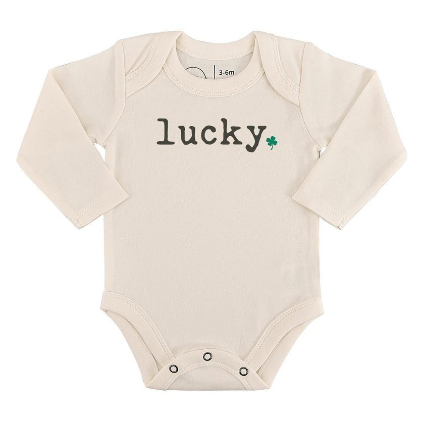 long sleeve graphic bodysuit | lucky