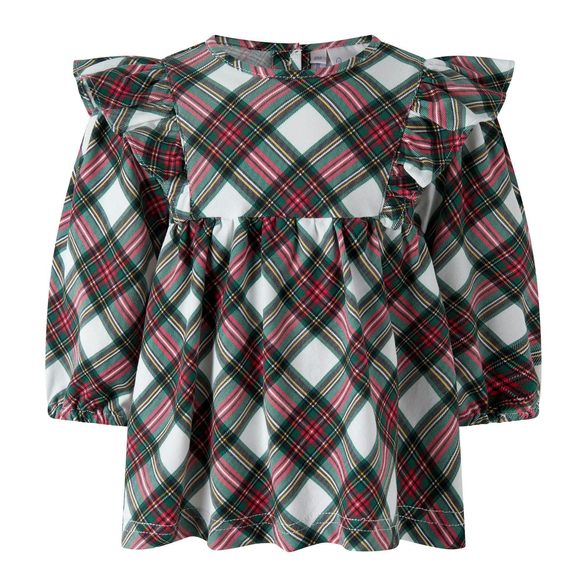 Tartan Top and Legging Set