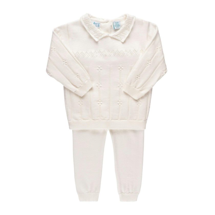 Vintage Knit Set Ivory