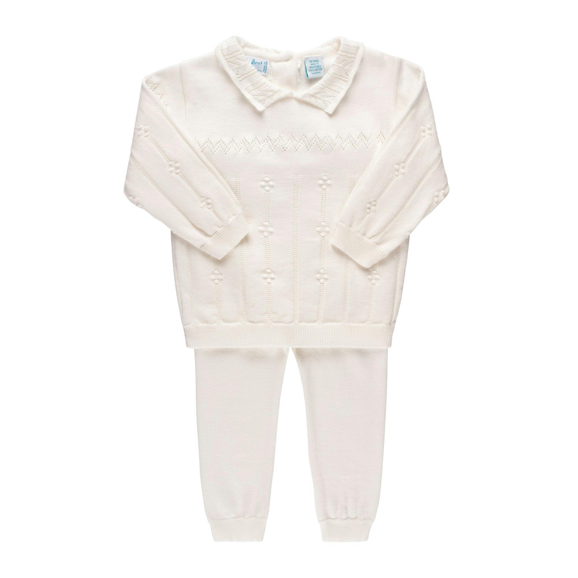 Vintage Knit Set Ivory