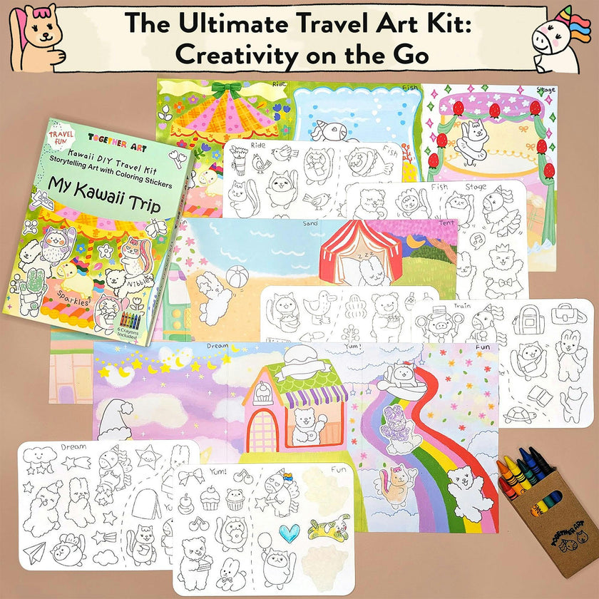 My Kawaii Trip Storytelling Sticker Kit