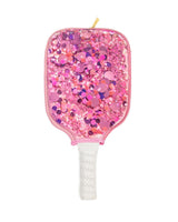 Packed Party Country Club Pickleball Paddle with Confetti-Filled Cover - Standard-Size Paddle with Protective Confetti Case, 7.8x15.75 Inch Paddle