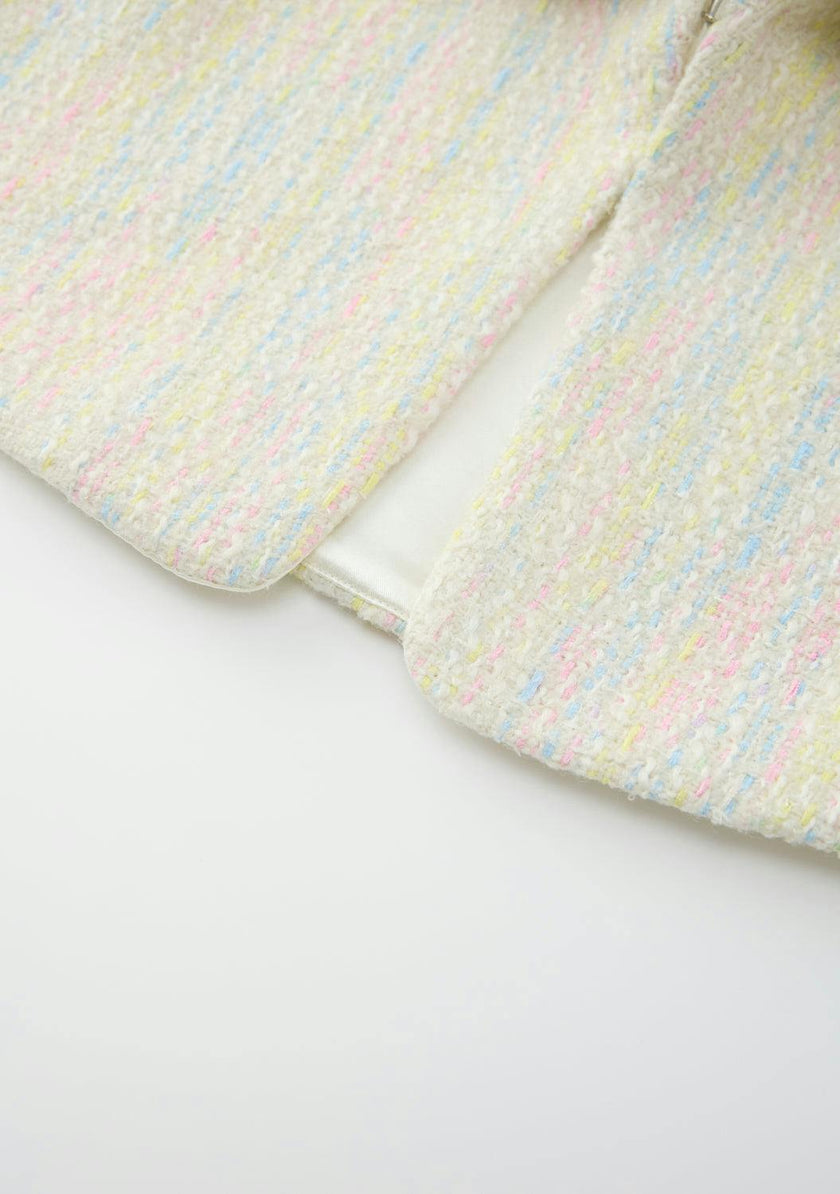 Lilliana Tweed Cape