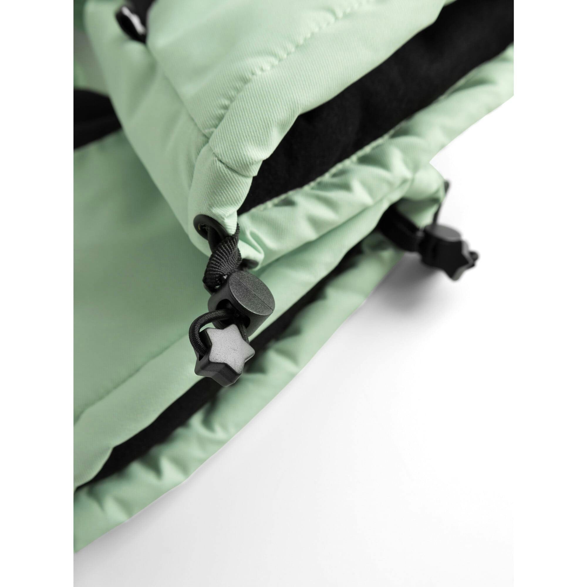 Lilido Monster Elastic Long Cuff Mittens, Green