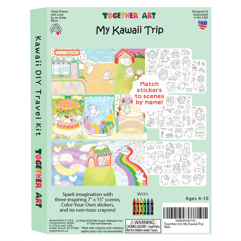 My Kawaii Trip Storytelling Sticker Kit