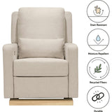 Sigi Glider Recliner with Electronic Control and USB