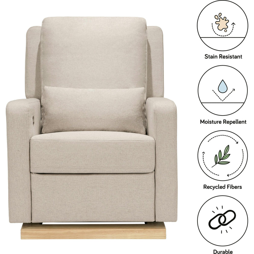 Sigi Glider Recliner with Electronic Control and USB