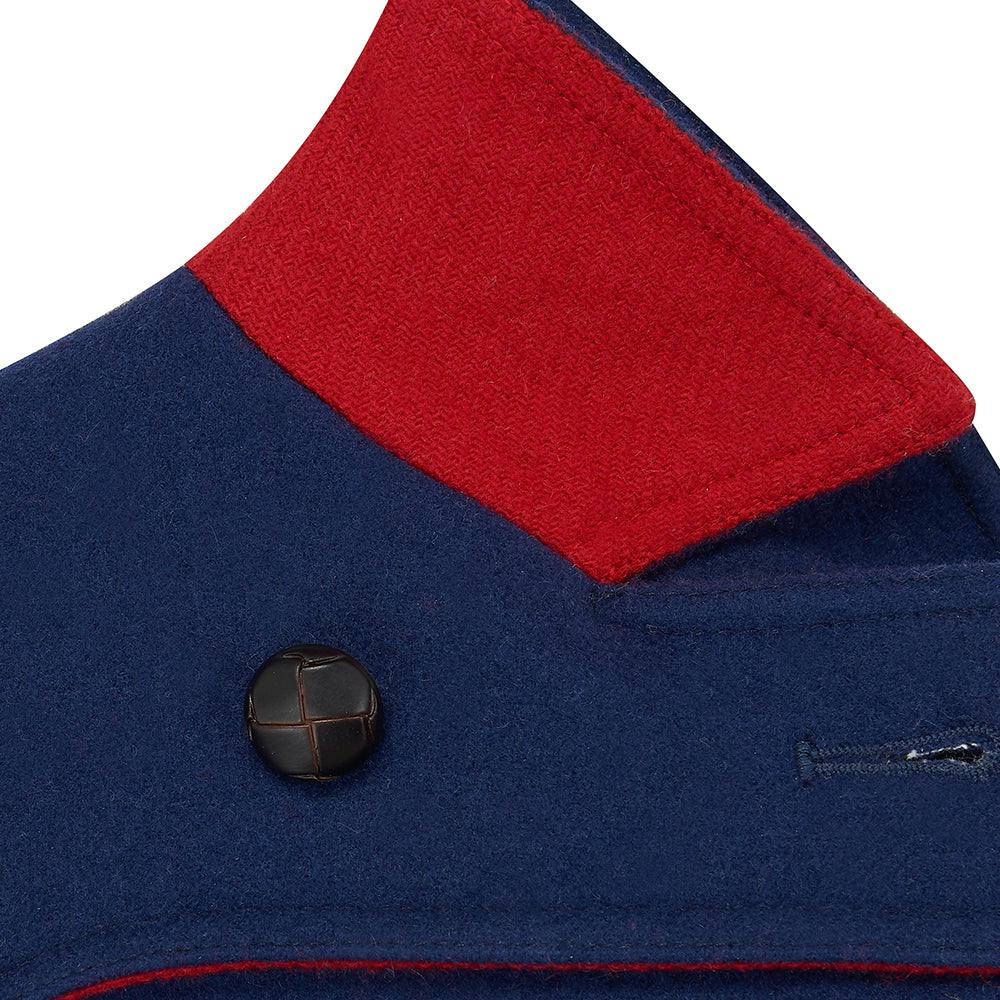 Marylebone Pea Coat - Portland Blue