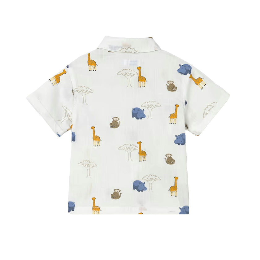 White Safari Shirt