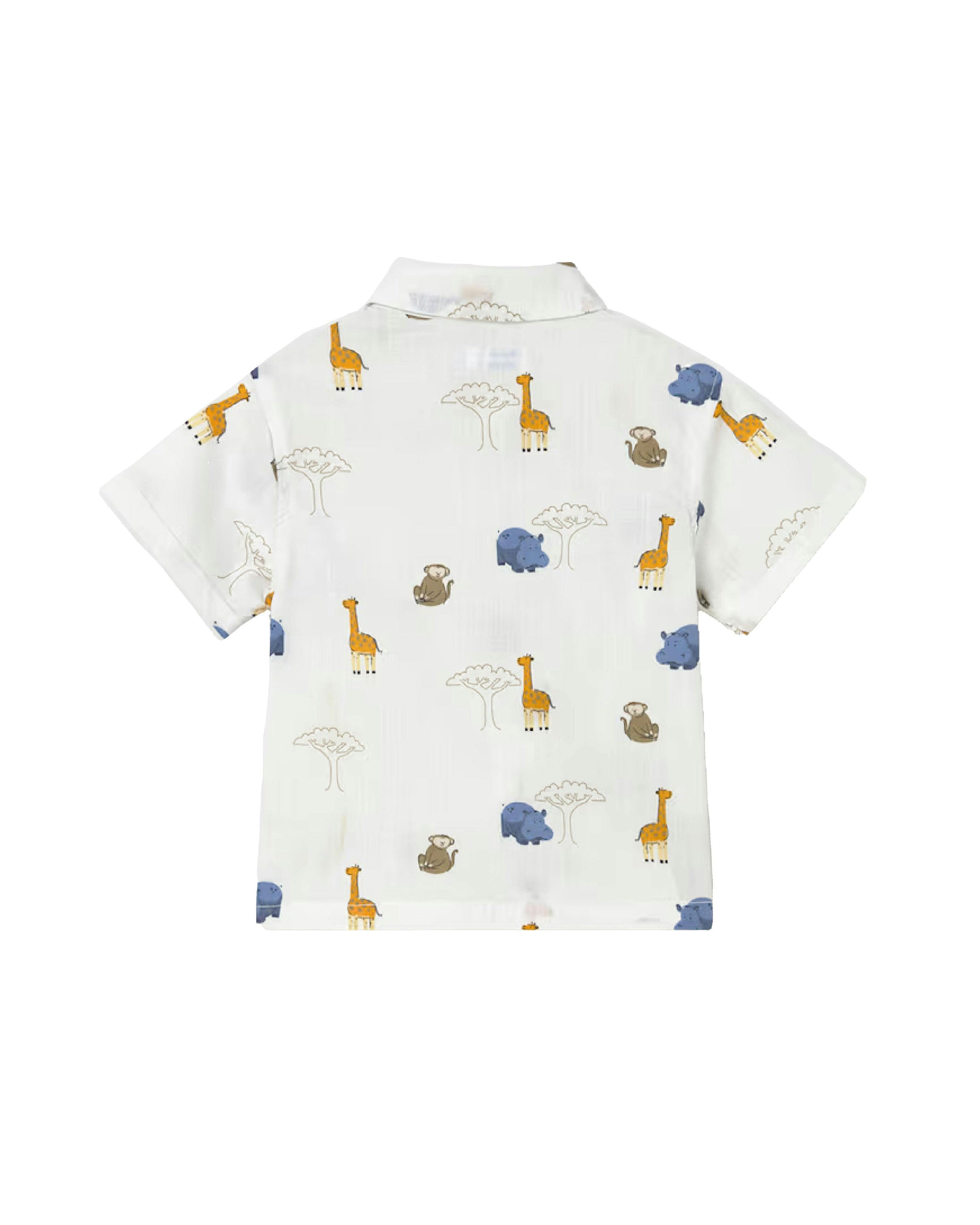 White Safari Shirt