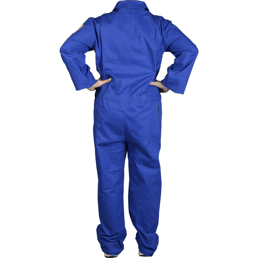 Adult Flight Suit w/Cap, Blue