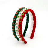 Multi Velvet Stones Headband