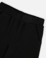 Waffle Flare Leg Pants