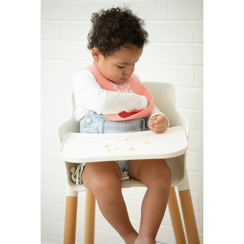 Girls Rule Wonder Bib