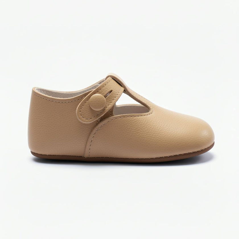 Alex British Pre-Walker Baby Shoes - Camel