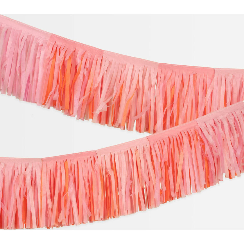 Pink Fringe Garland