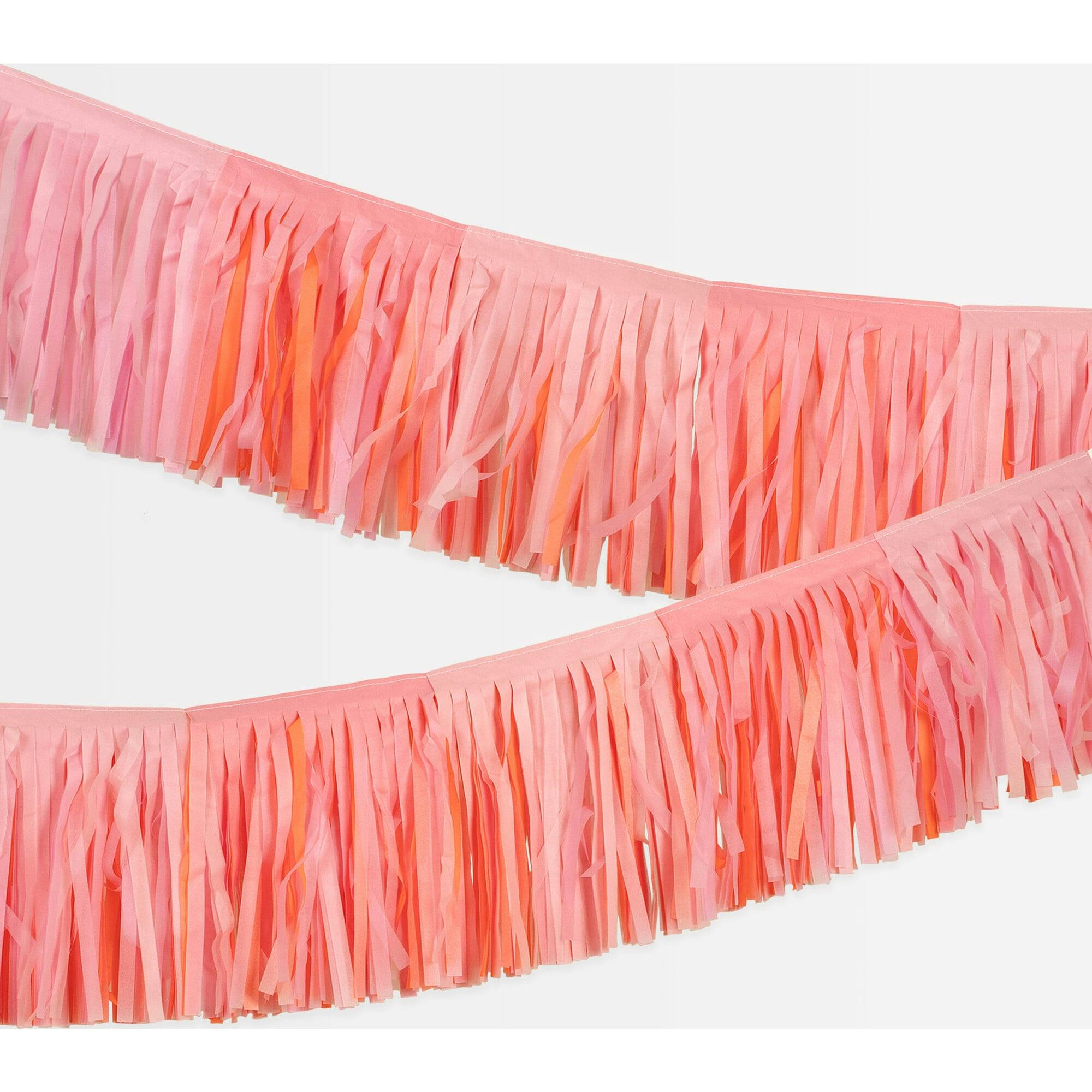 Pink Fringe Garland