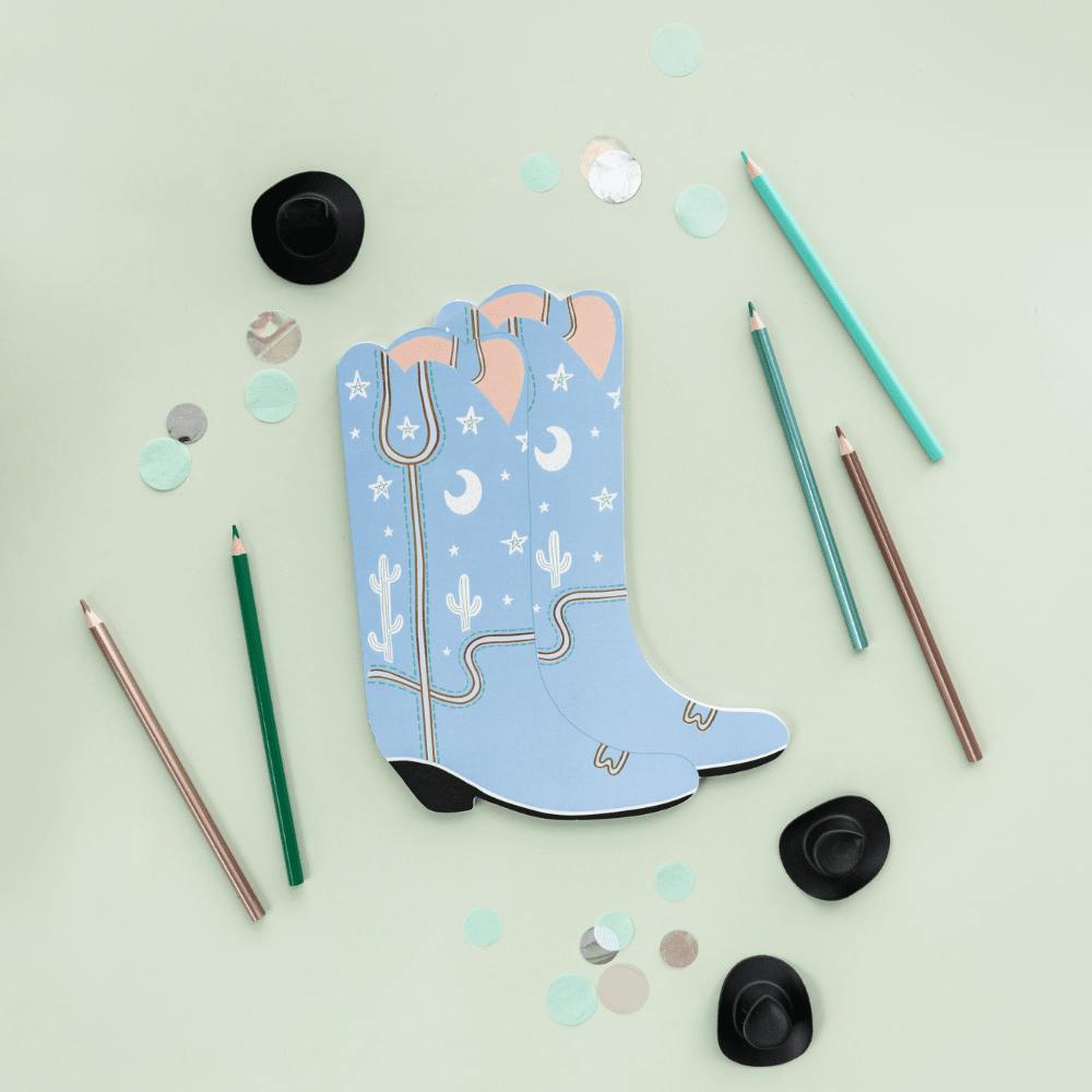 Yeehaw Sticker & Sketch Book