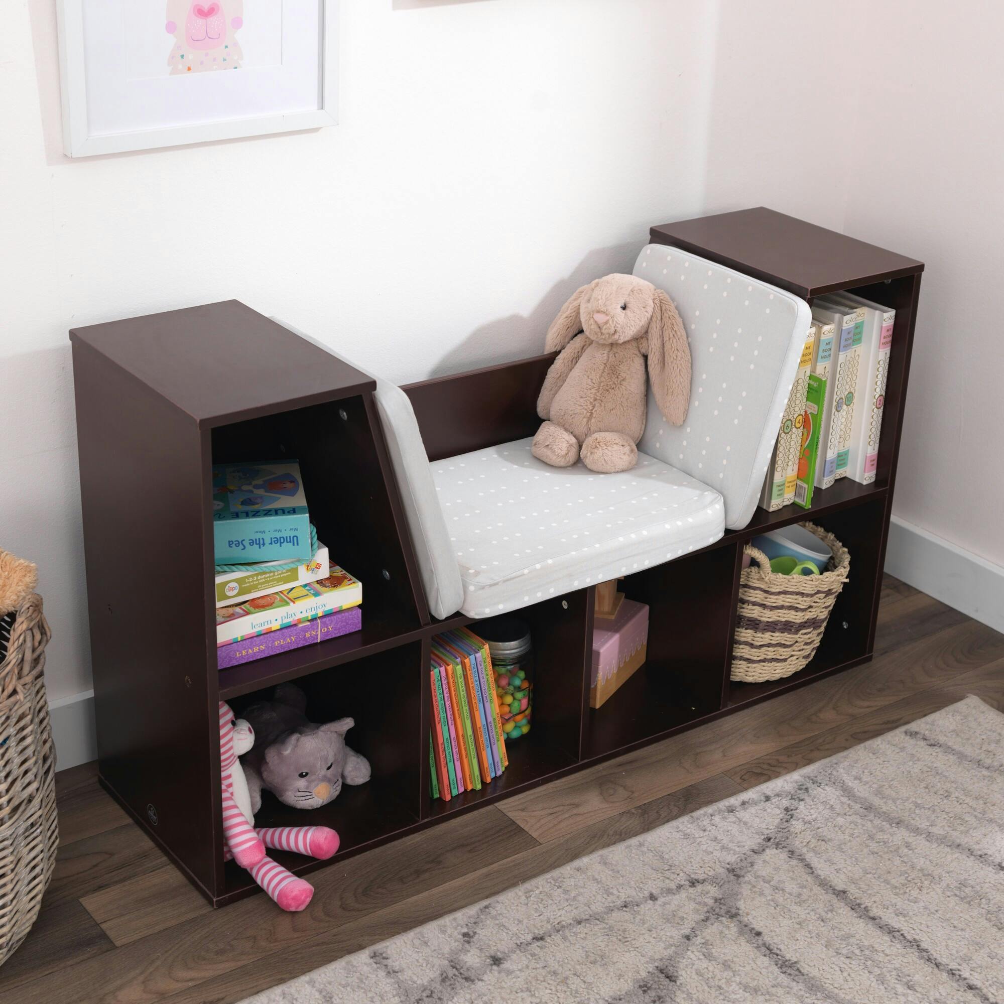 Bookcase With Reading Nook