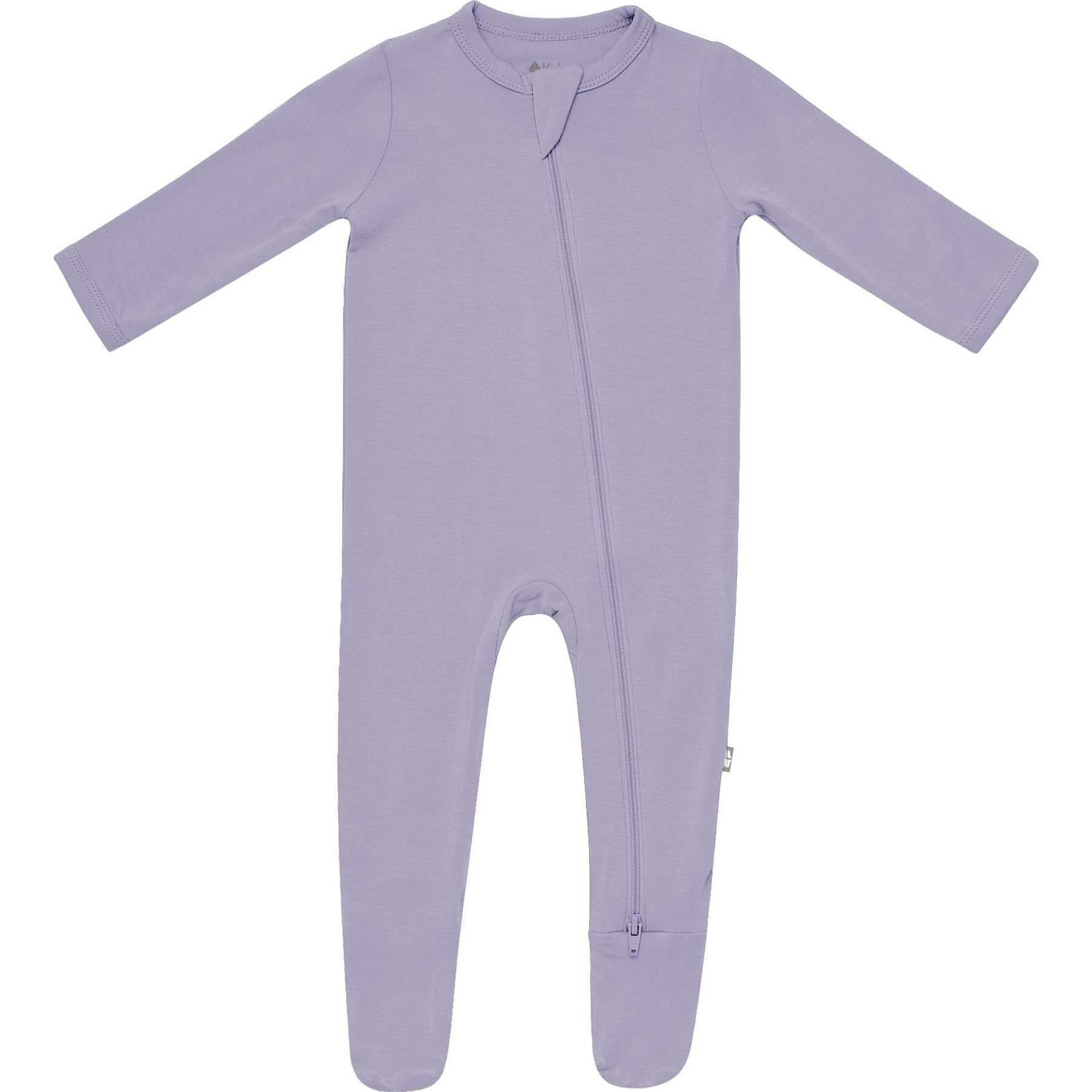 Zippered Footie, Taro