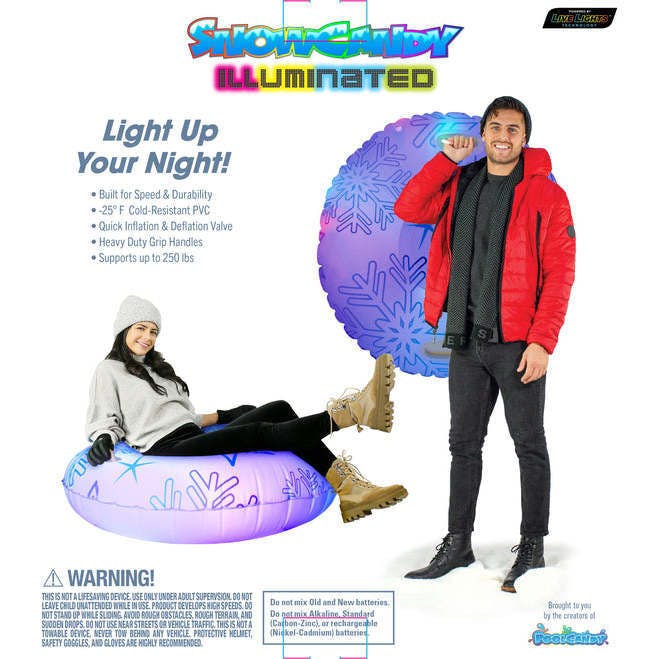 LED Snowflakes Snow Tube - 46