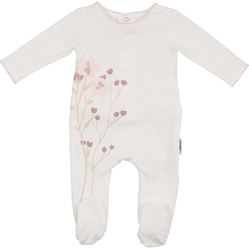 Blooming Bouquet Footie and Beanie Set