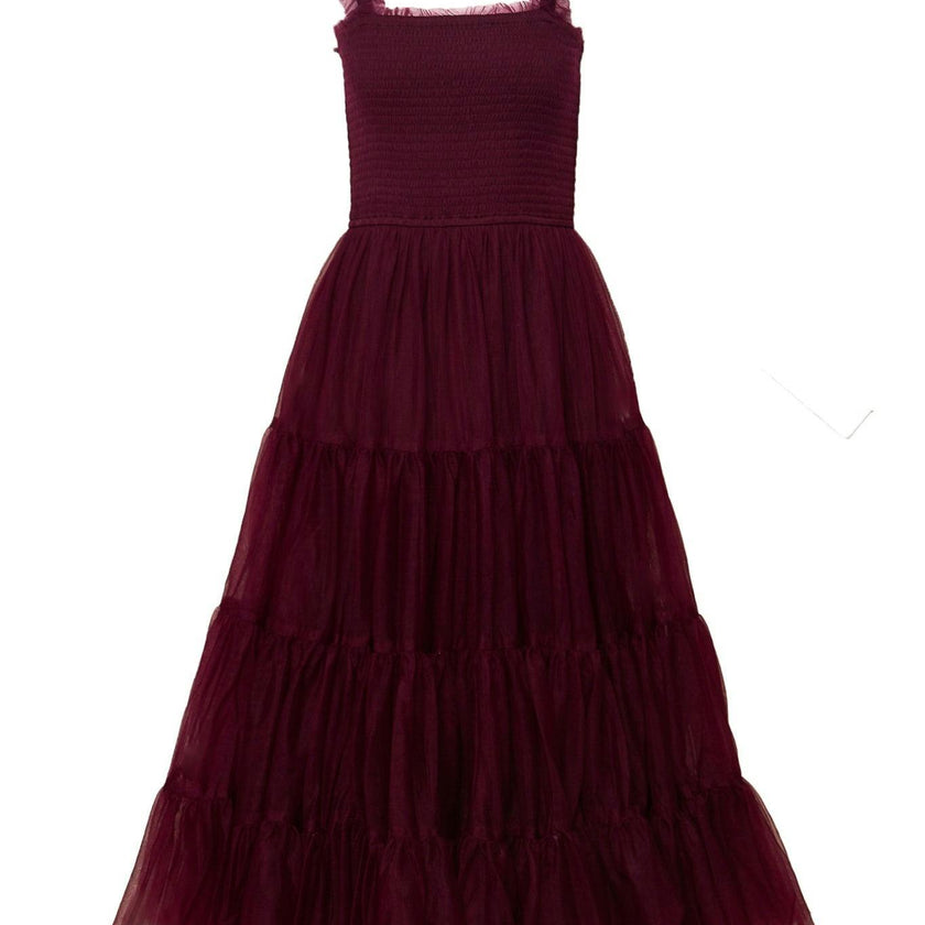 Destiny Dress in Burgundy