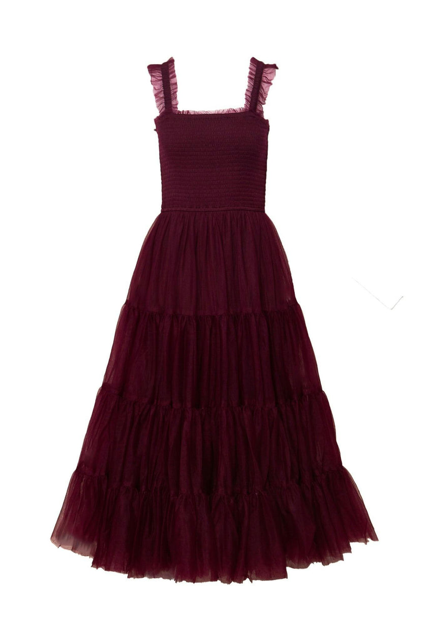 Destiny Dress in Burgundy