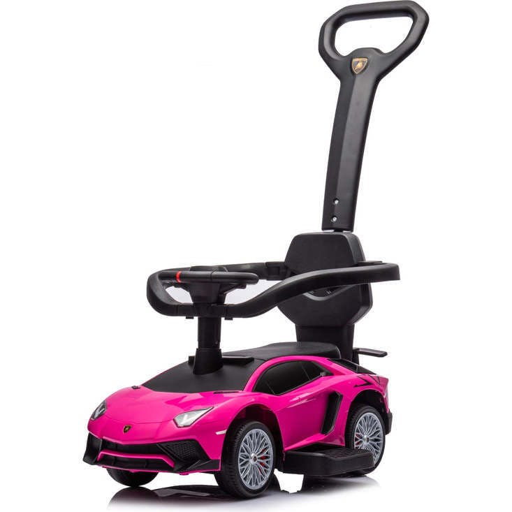 Lamborghini 3-in-1 Kids Push Ride On Toy Car