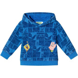 SpongeBob SquarePants™ x Andy & Evan® | Infant (9-24M) Stone-Washed Character Collage Sweatshirt Set